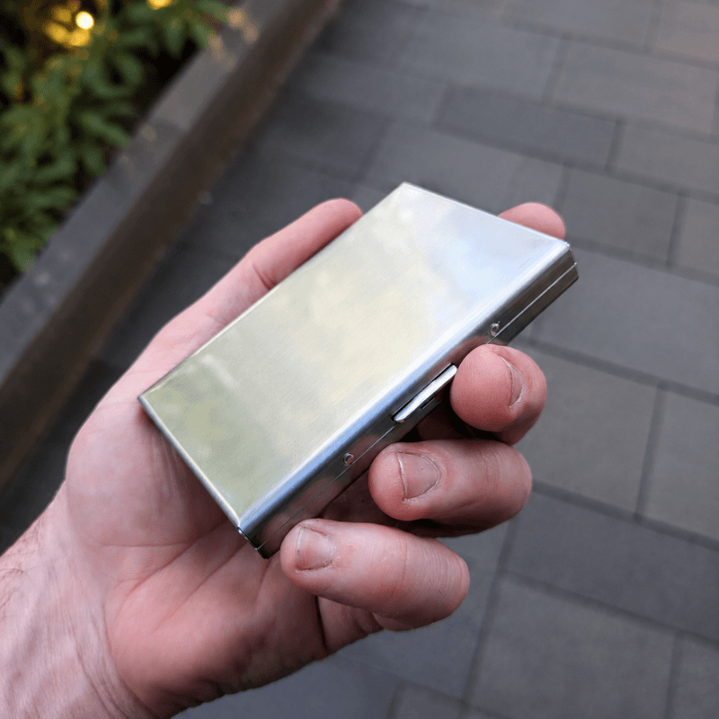 Blackridge88™ RFID Stainless wallet
