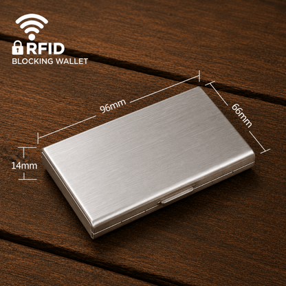 Blackridge88™ RFID Stainless wallet